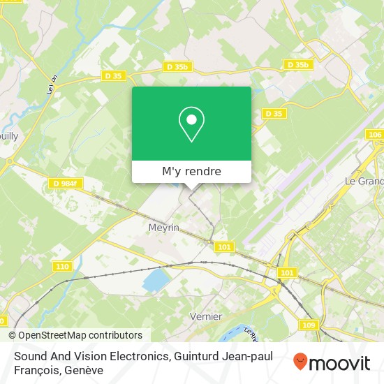 Sound And Vision Electronics, Guinturd Jean-paul François plan