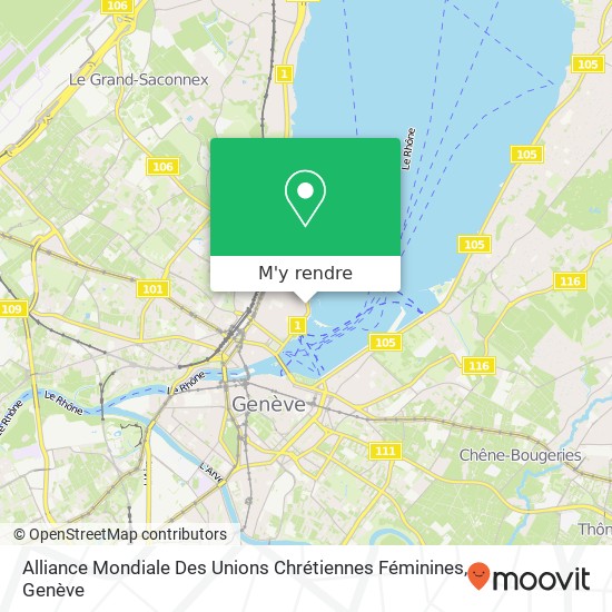 Alliance Mondiale Des Unions Chrétiennes Féminines plan