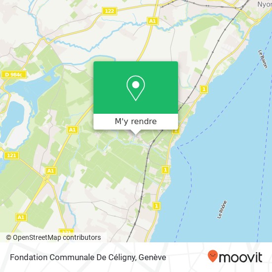 Fondation Communale De Céligny plan