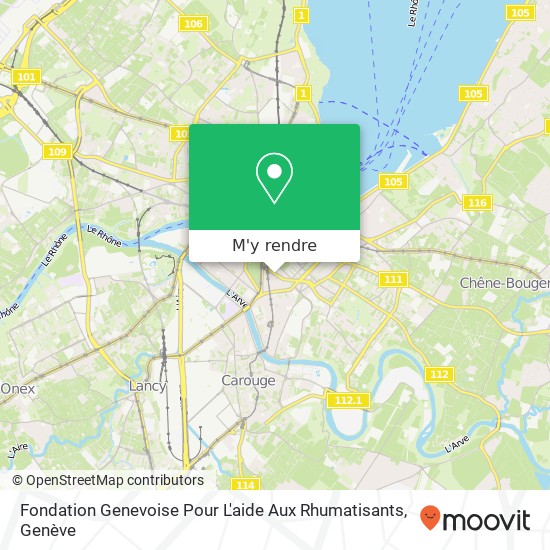 Fondation Genevoise Pour L'aide Aux Rhumatisants plan