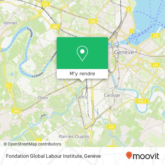 Fondation Global Labour Institute plan