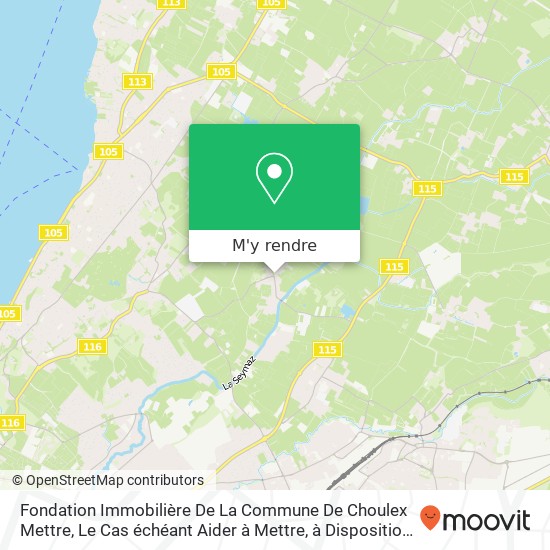 Fondation Immobilière De La Commune De Choulex Mettre, Le Cas échéant Aider à Mettre, à Disposition plan