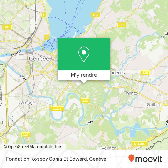 Fondation Kossoy Sonia Et Edward plan