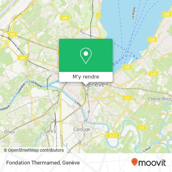 Fondation Thermamed plan