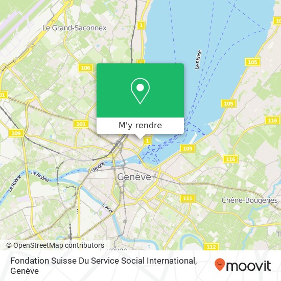 Fondation Suisse Du Service Social International plan