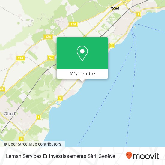 Leman Services Et Investissements Sàrl plan