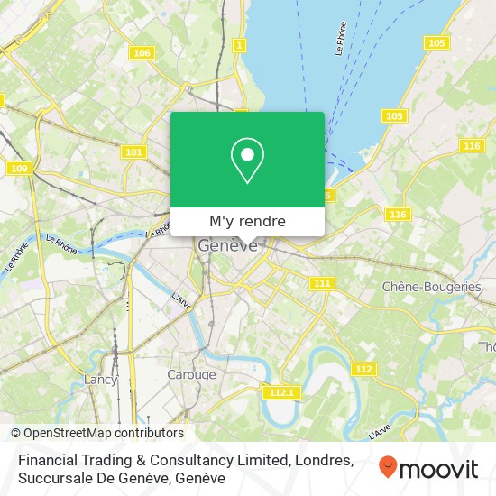 Financial Trading & Consultancy Limited, Londres, Succursale De Genève plan