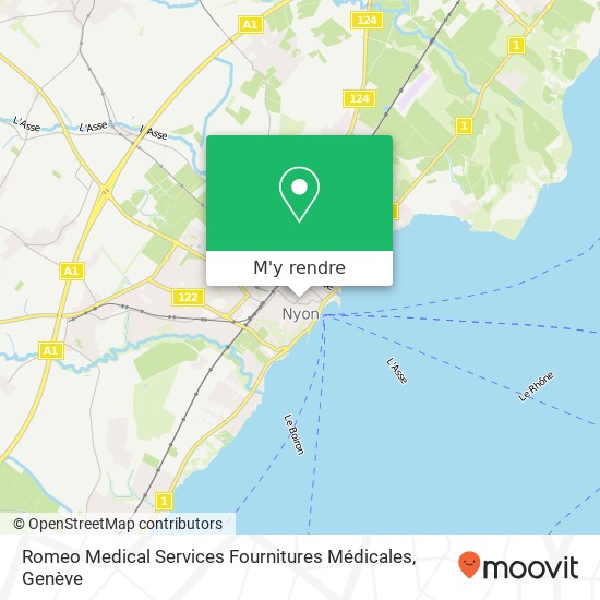 Romeo Medical Services Fournitures Médicales plan