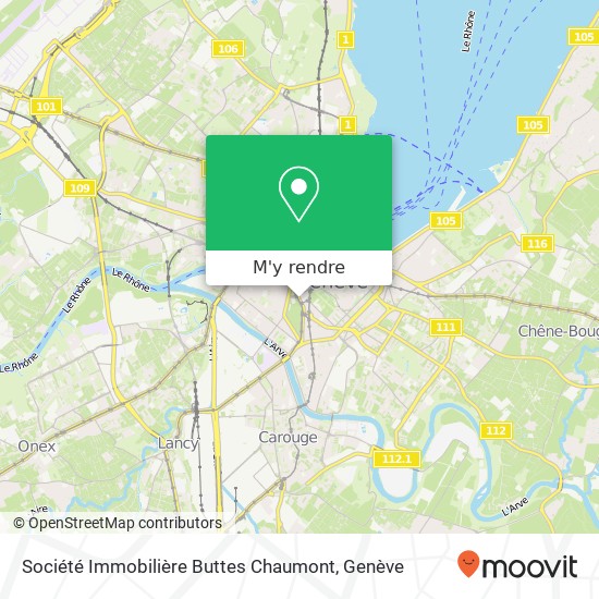 Société Immobilière Buttes Chaumont plan