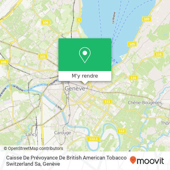 Caisse De Prévoyance De British American Tobacco Switzerland Sa plan