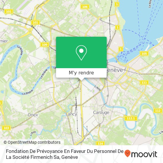 Fondation De Prévoyance En Faveur Du Personnel De La Société Firmenich Sa plan