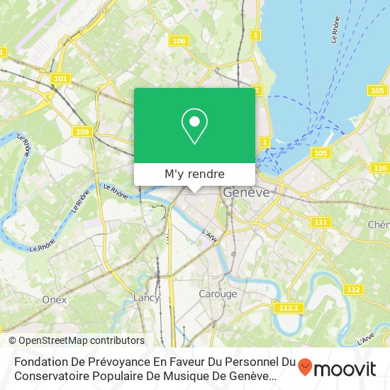 Fondation De Prévoyance En Faveur Du Personnel Du Conservatoire Populaire De Musique De Genève Cpm plan