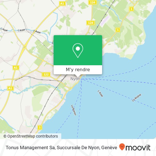 Tonus Management Sa, Succursale De Nyon plan