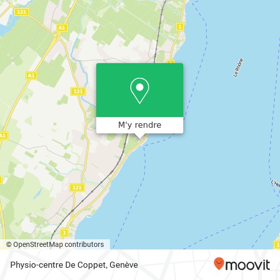 Physio-centre De Coppet plan