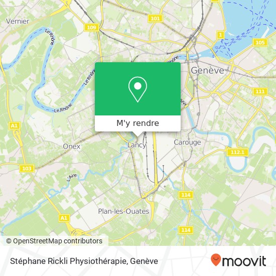 Stéphane Rickli Physiothérapie plan