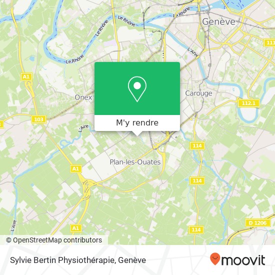 Sylvie Bertin Physiothérapie plan