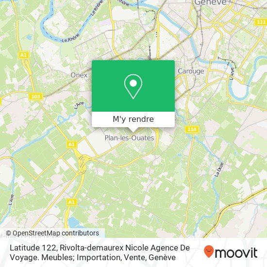 Latitude 122, Rivolta-demaurex Nicole Agence De Voyage. Meubles; Importation, Vente plan