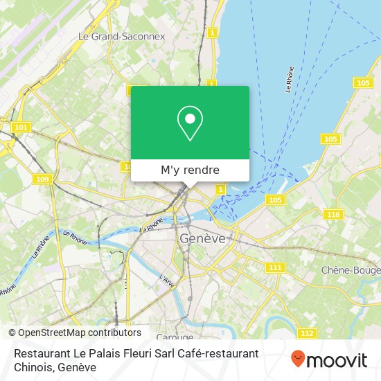 Restaurant Le Palais Fleuri Sarl Café-restaurant Chinois plan