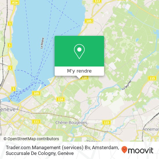 Trader.com Management (services) Bv, Amsterdam, Succursale De Cologny plan
