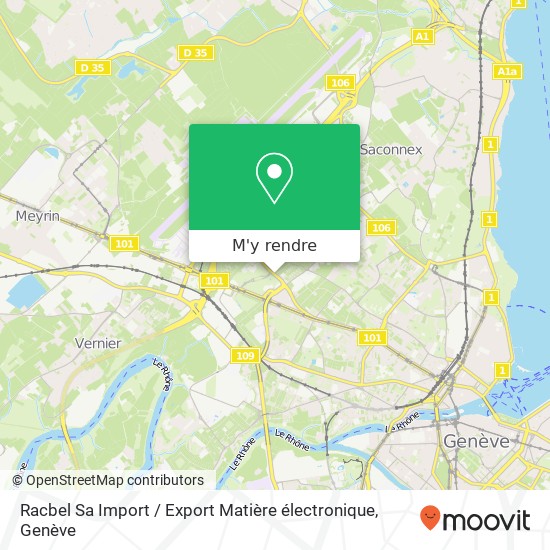 Racbel Sa Import / Export Matière électronique plan