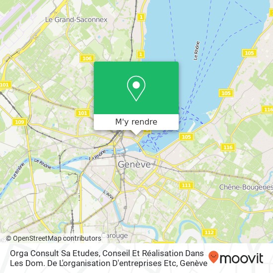 Orga Consult Sa Etudes, Conseil Et Réalisation Dans Les Dom. De L'organisation D'entreprises Etc plan