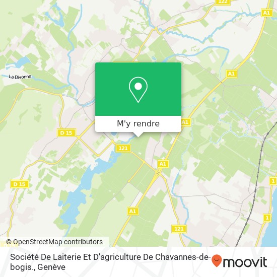 Société De Laiterie Et D'agriculture De Chavannes-de-bogis. plan