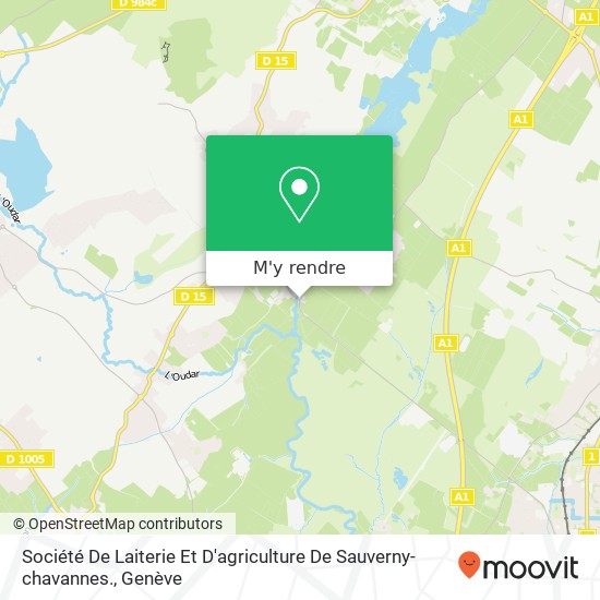 Société De Laiterie Et D'agriculture De Sauverny-chavannes. plan