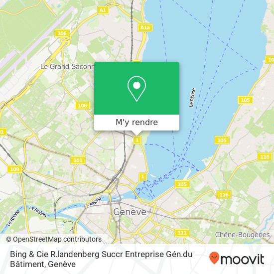 Bing & Cie R.landenberg Succr Entreprise Gén.du Bâtiment plan