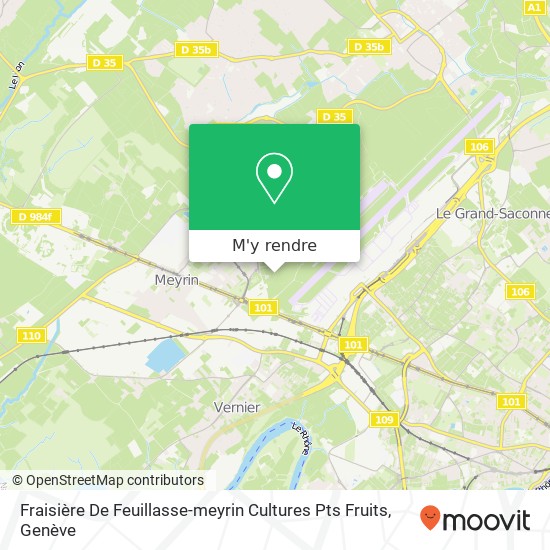 Fraisière De Feuillasse-meyrin Cultures Pts Fruits plan
