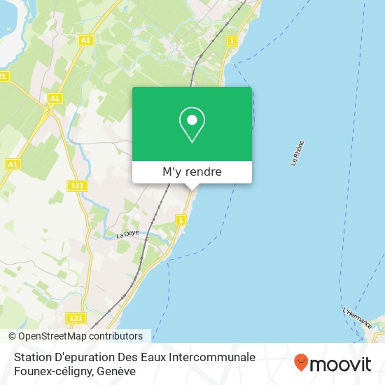 Station D'epuration Des Eaux Intercommunale Founex-céligny plan
