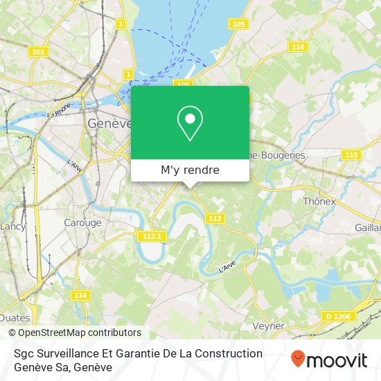 Sgc Surveillance Et Garantie De La Construction Genève Sa plan