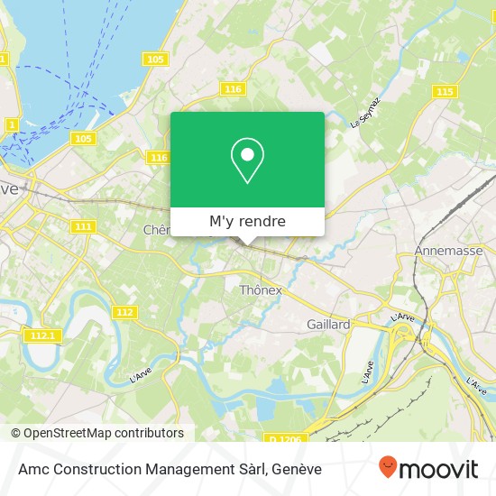Amc Construction Management Sàrl plan