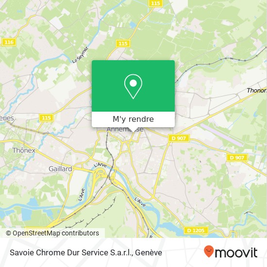 Savoie Chrome Dur Service S.a.r.l. plan