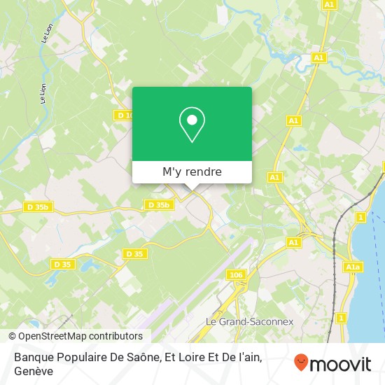 Banque Populaire De Saône, Et Loire Et De I'ain plan