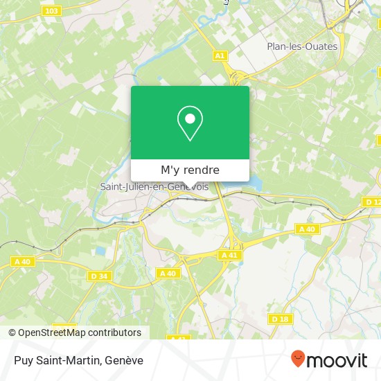 Puy Saint-Martin plan