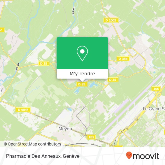 Pharmacie Des Anneaux plan
