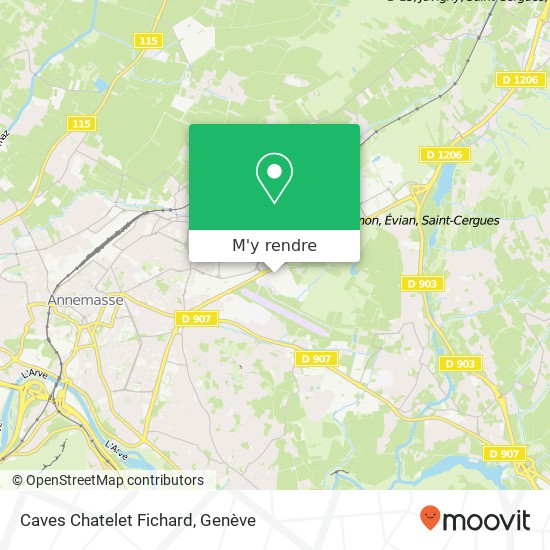 Caves Chatelet Fichard plan