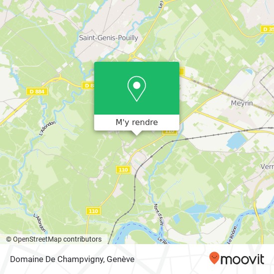 Domaine De Champvigny plan