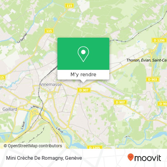 Mini Crèche De Romagny plan