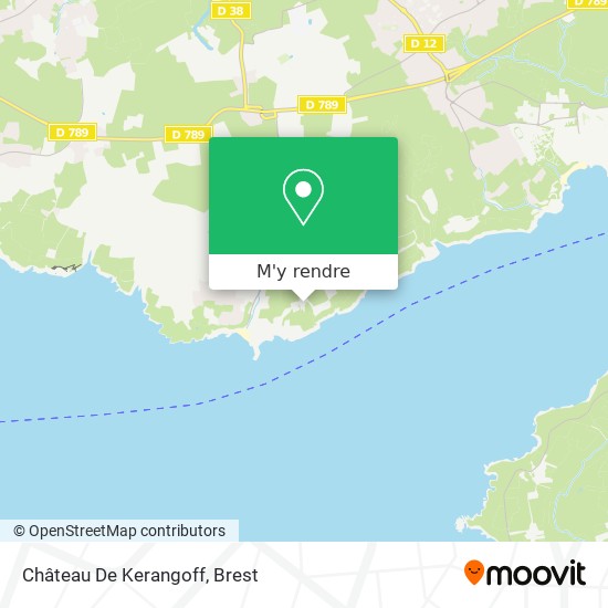 Château De Kerangoff plan