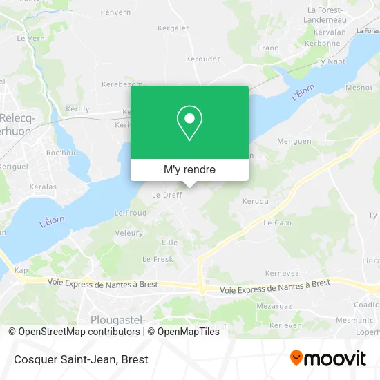 Cosquer Saint-Jean plan
