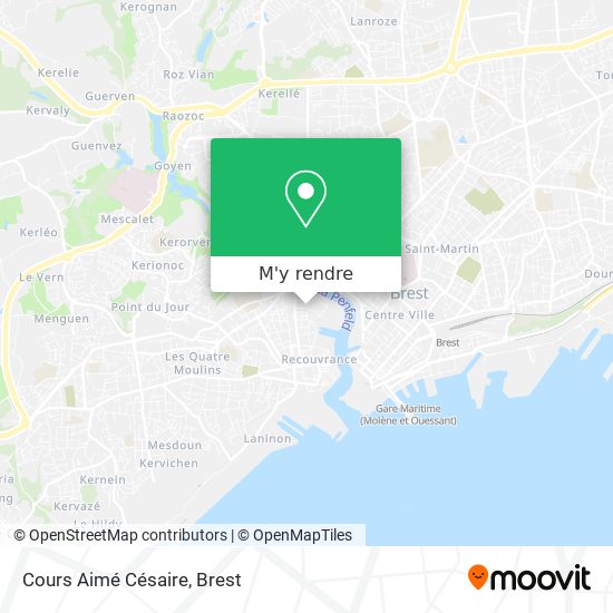 Cours Aimé Césaire plan