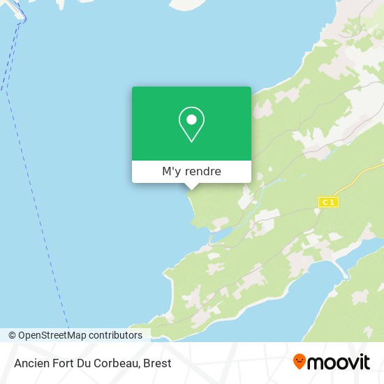Ancien Fort Du Corbeau plan
