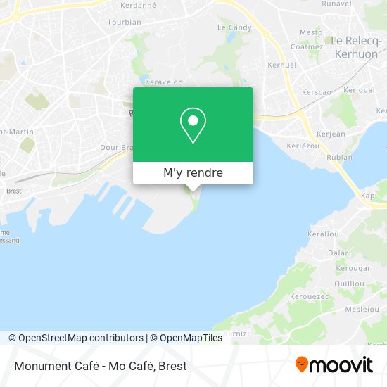 Monument Café - Mo Café plan