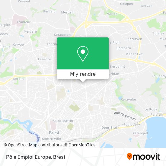 Pôle Emploi Europe plan