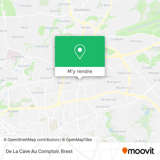 De La Cave Au Comptoir plan