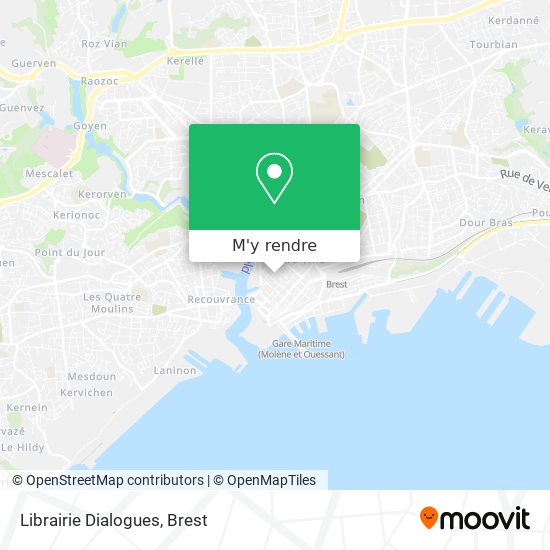 Librairie Dialogues plan