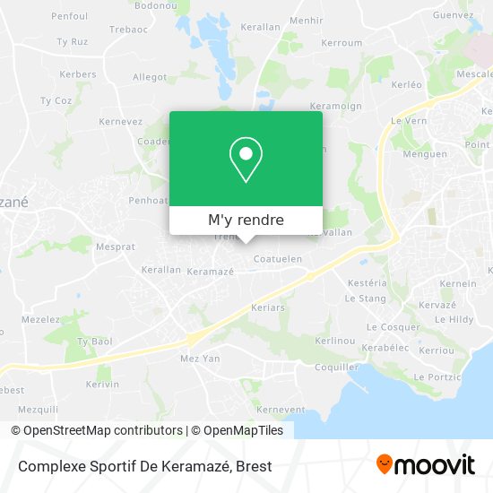 Complexe Sportif De Keramazé plan