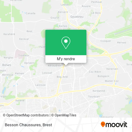 Besson Chaussures plan