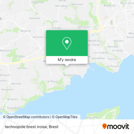 technopole brest iroise plan